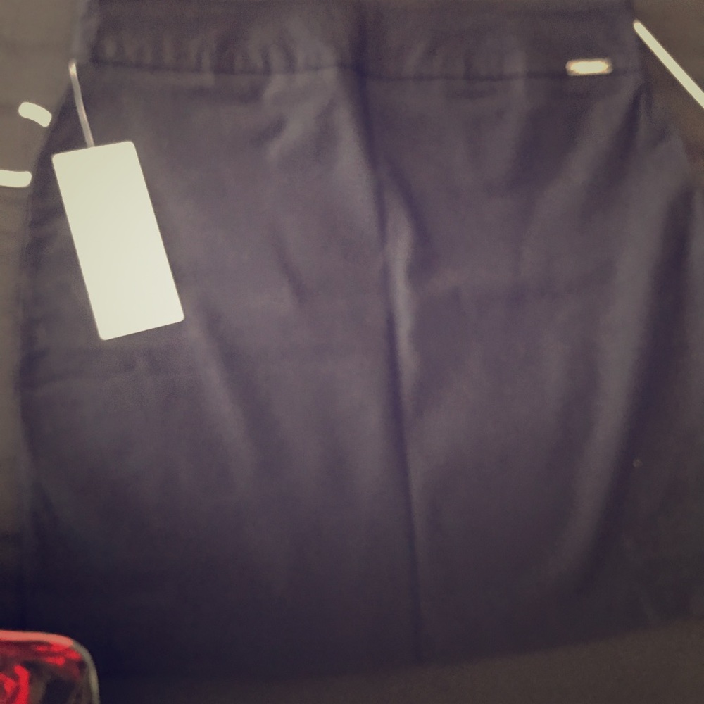 Black skirt thick